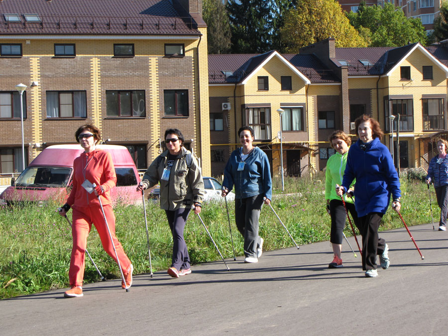 Развитие скандинавской (северной) ходьбы на территории парковой зоны, как популяризация здорового образа жизни